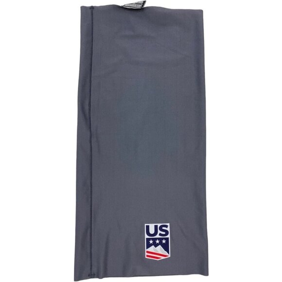 Kappa Gara Neck Gaiter Scarf Grey Polyester Sports Face Warmer Athletic - Picture 2 of 5